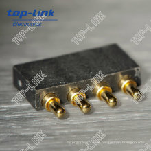 Federbelasteter Pogo-Pin-Stecker (4-polig, Batterieanschluss)